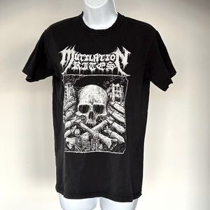 Mutilation Rites Band Tee Concert